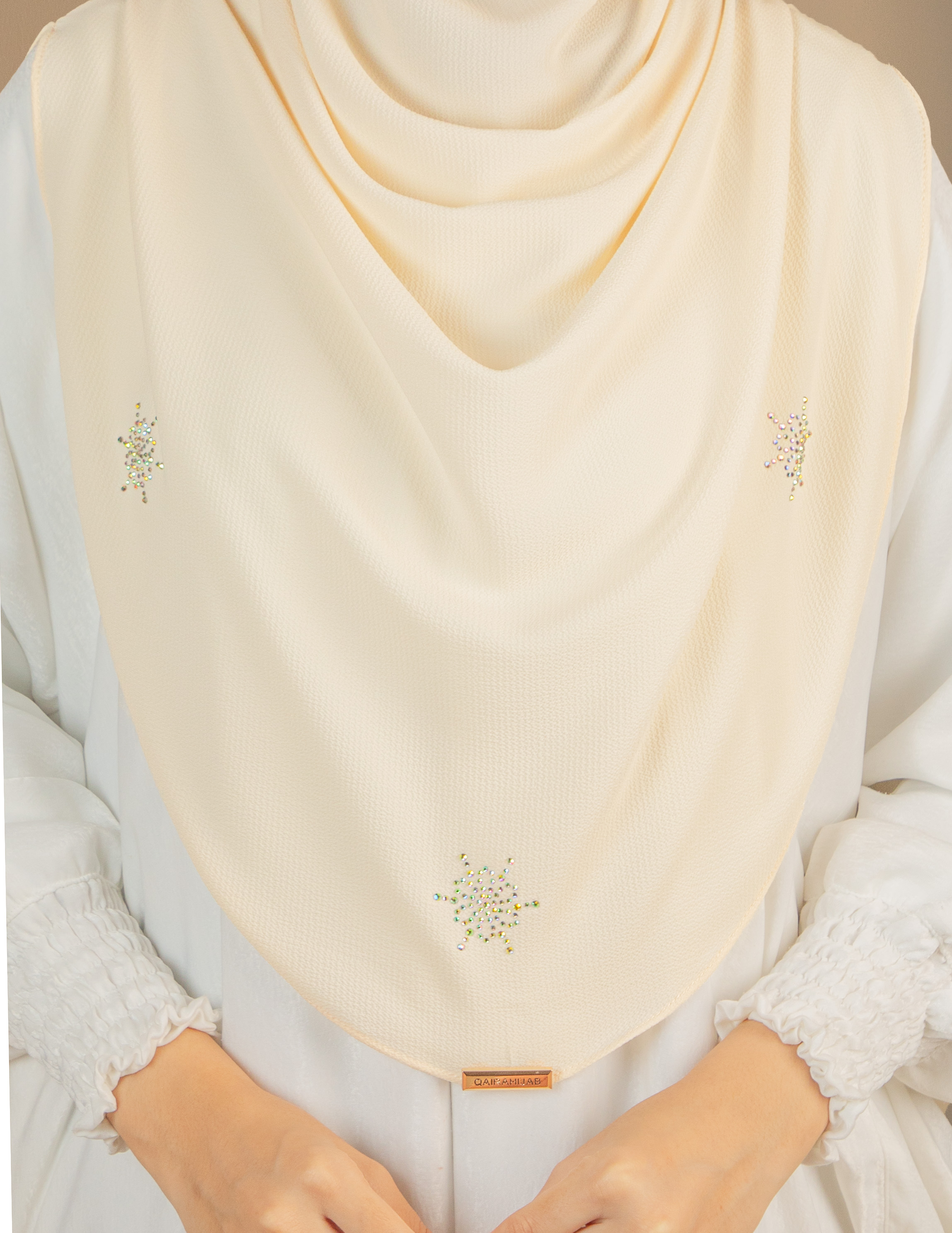 SYARIFAH PLAIN- SYP01 (CREAM)