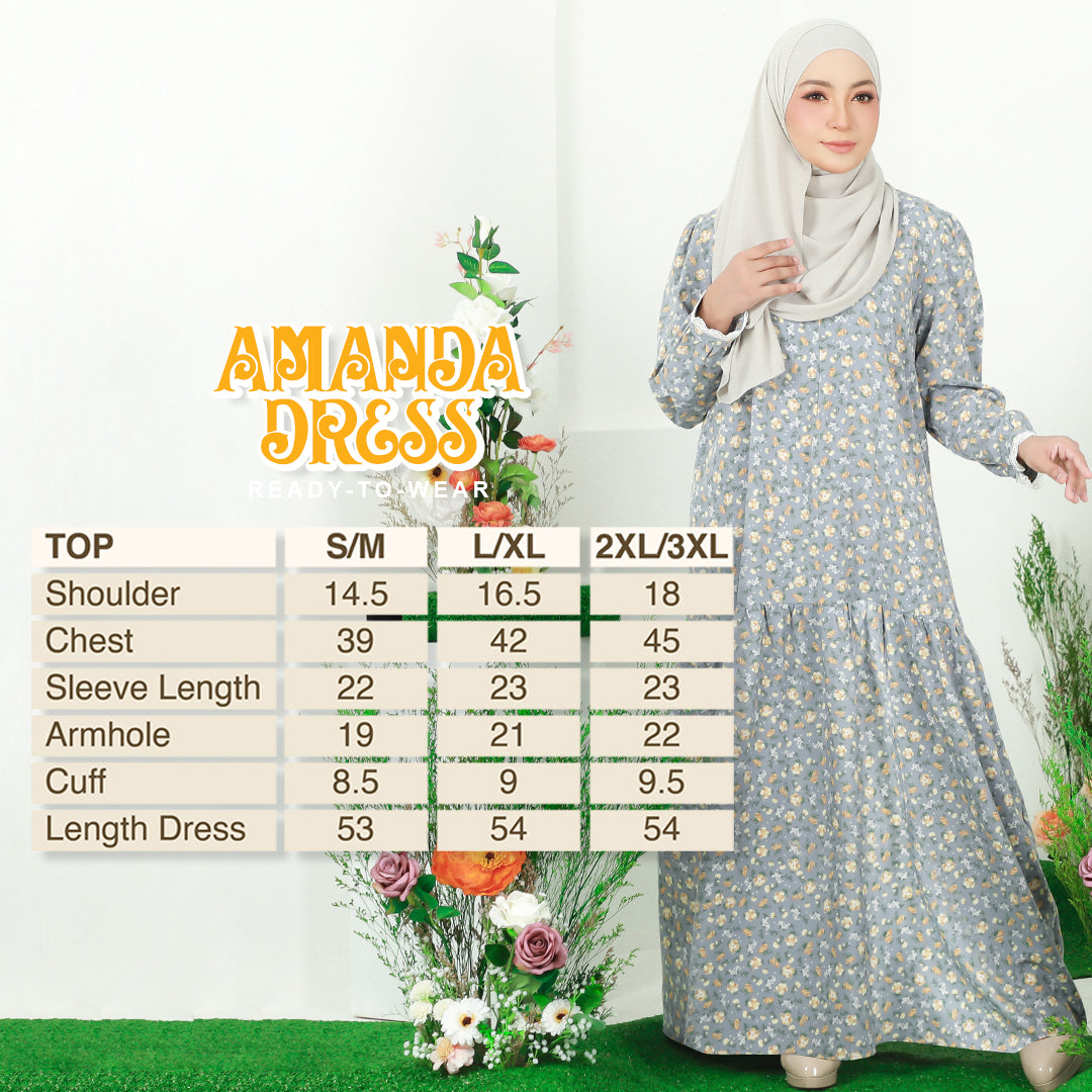 AMANDA DRESS - AM01