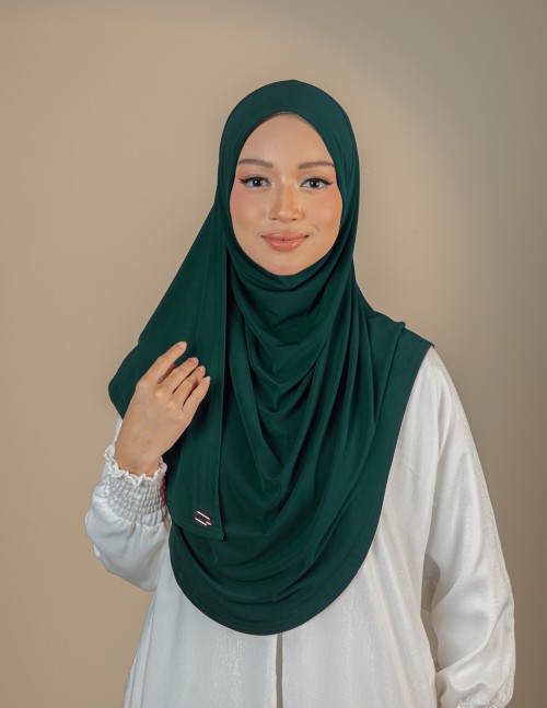 NISHA PLAIN : NIS15 (EMERALD GREEN)