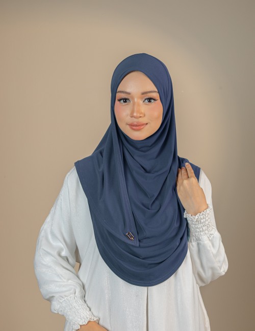 NISHA PLAIN : NIS13 (SLATE GREY)