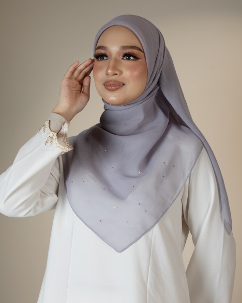 QAIRA BAWAL PLAIN - QAP12(LAVA GREY)