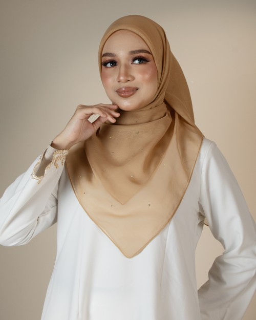 QAIRA BAWAL PLAIN - QAP16(TORTILLA BROWN)