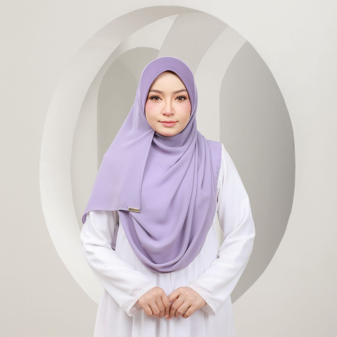 SURAYA PLAIN - SUP38 (PASTEL PURPLE)