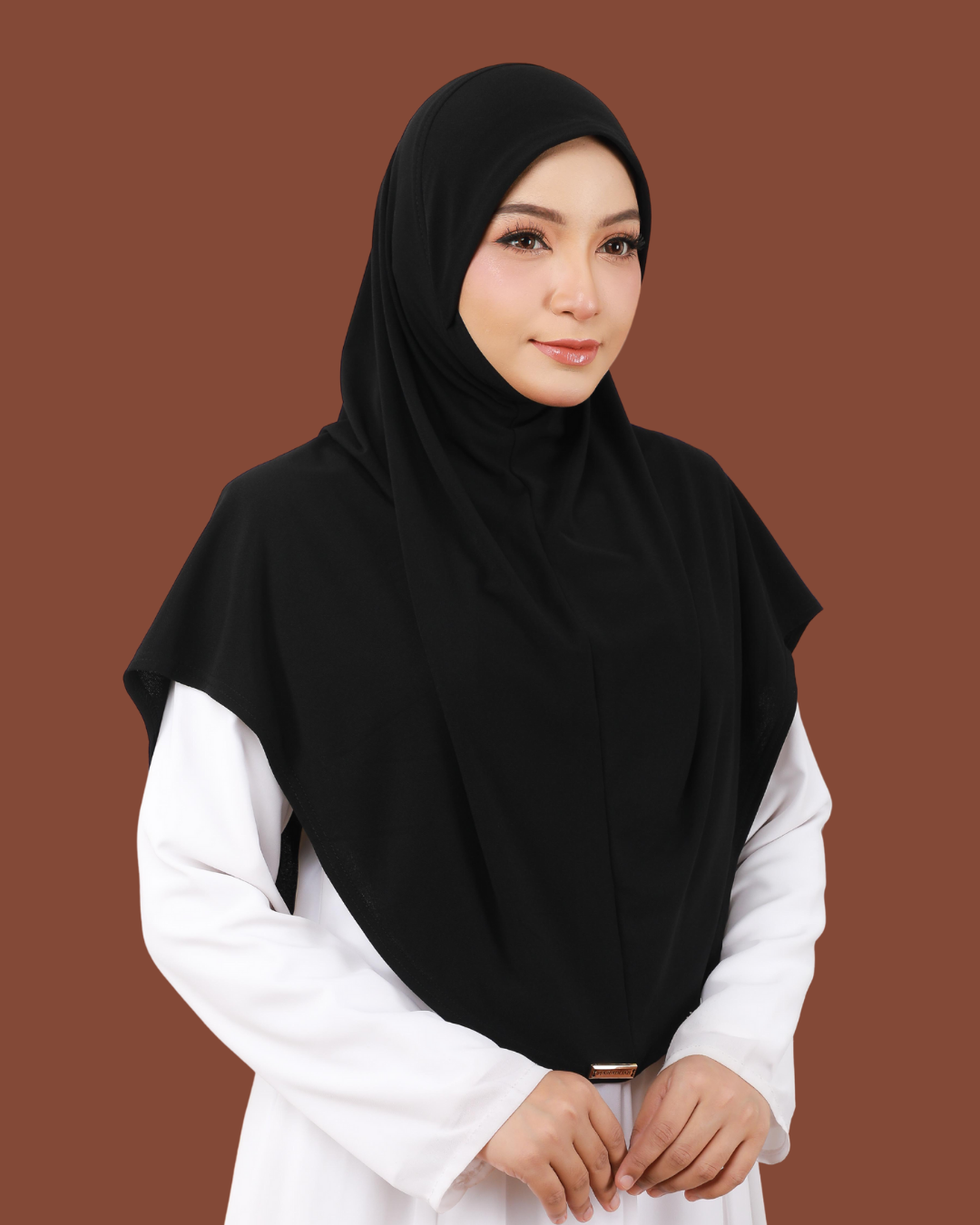NAJWA PLAIN - NJP13(BLACK)