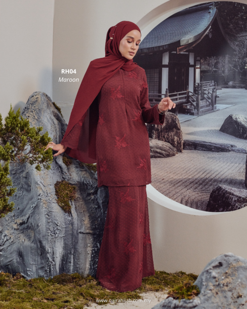 KURUNG RABIAH - RH04 MAROON