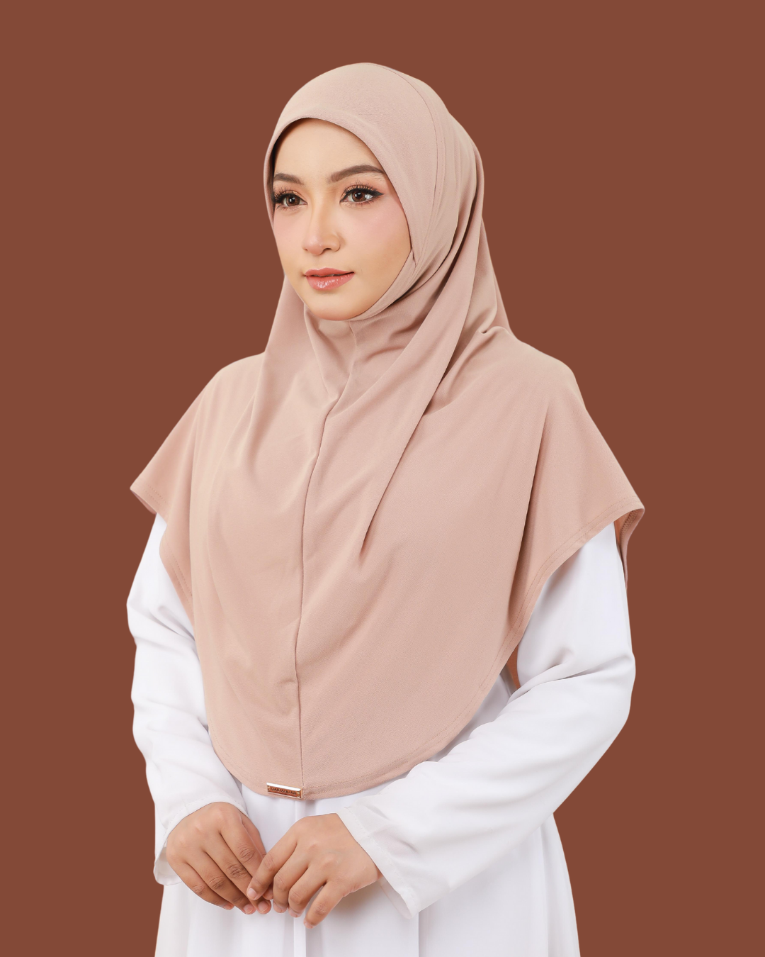 NAJWA PLAIN - NJP04(DUSTY ROSE)