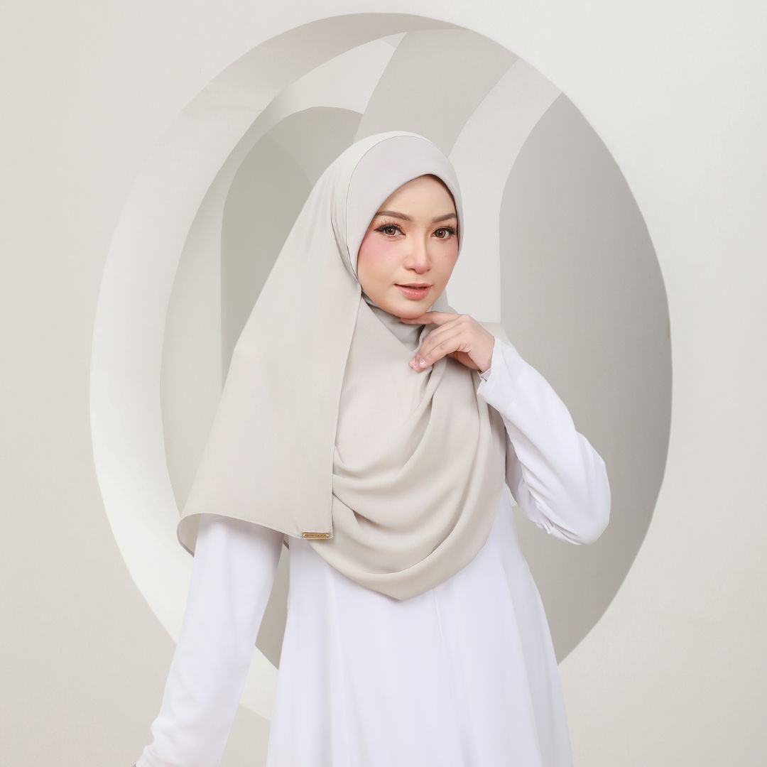 SURAYA PLAIN - SUP39 (SOFT GREY)