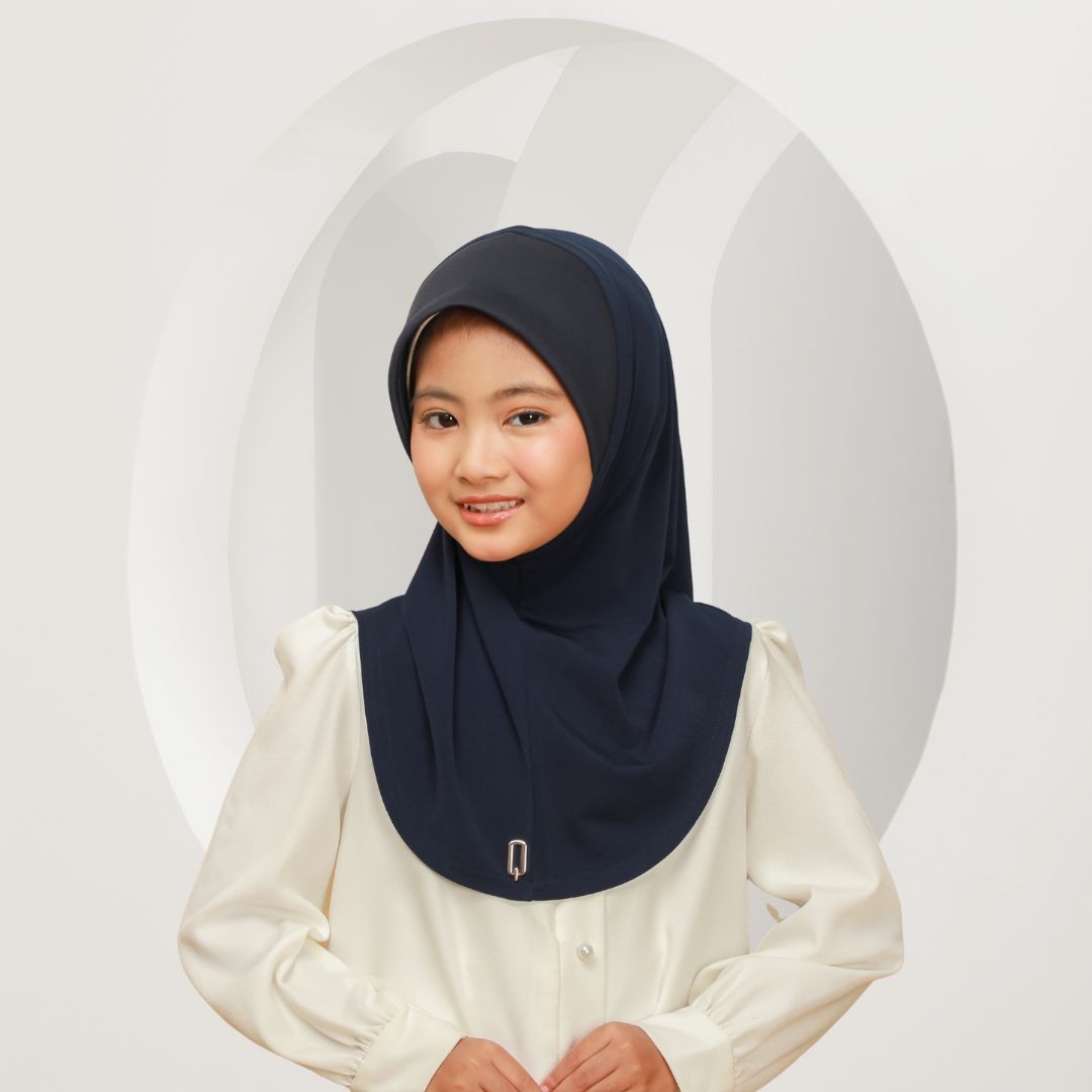 AZURA PLAIN KIDS - ABP09 (NAVY BLUE)