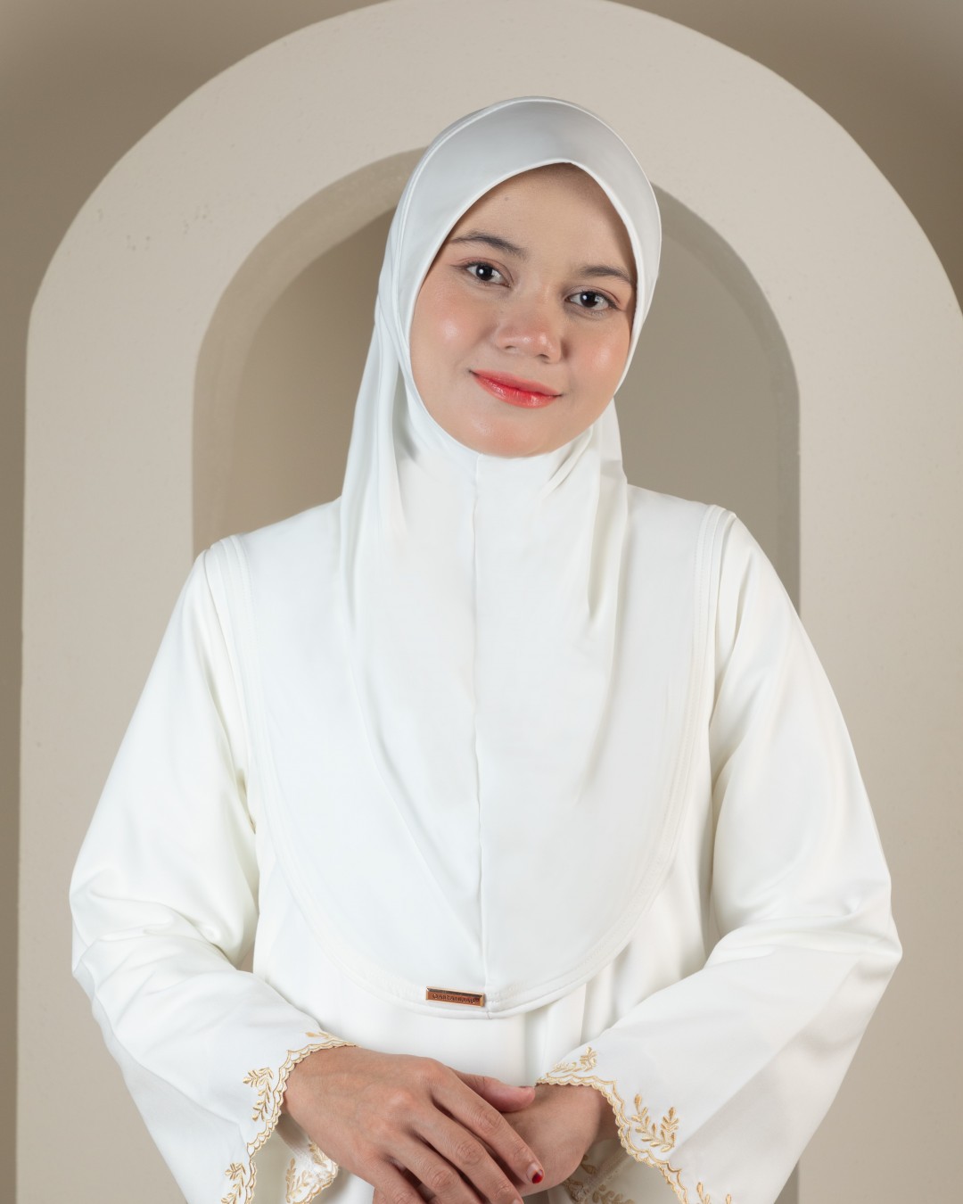 AZURA PLAIN SLIM CUT - ASP35 (OFFWHITE)