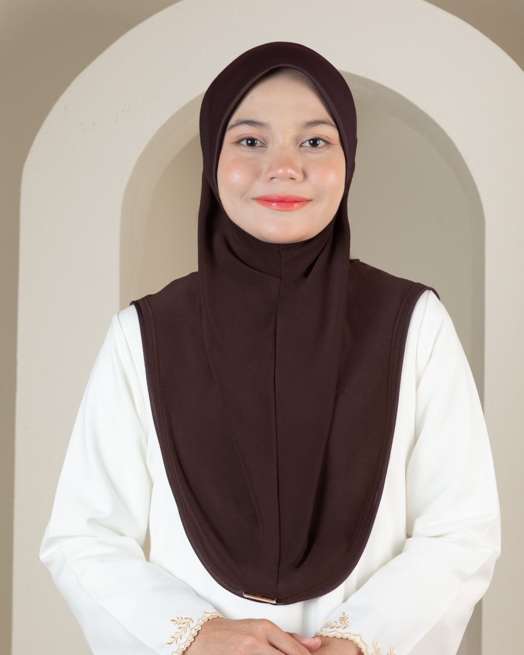 AZURA PLAIN SLIM CUT - ASP44 (DARK COCOA)