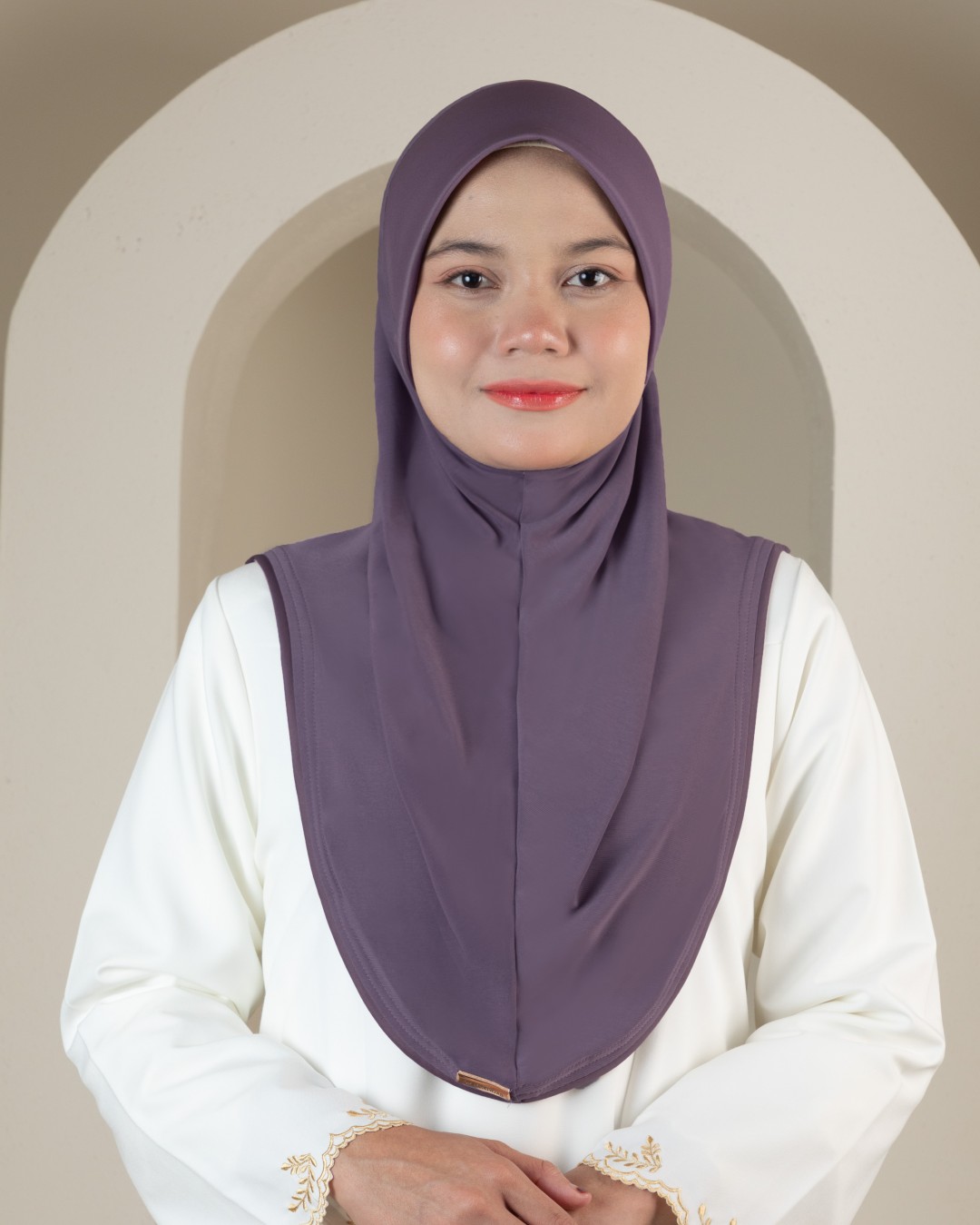 AZURA PLAIN SLIM CUT - ASP45 (DUSTY PURPLE)