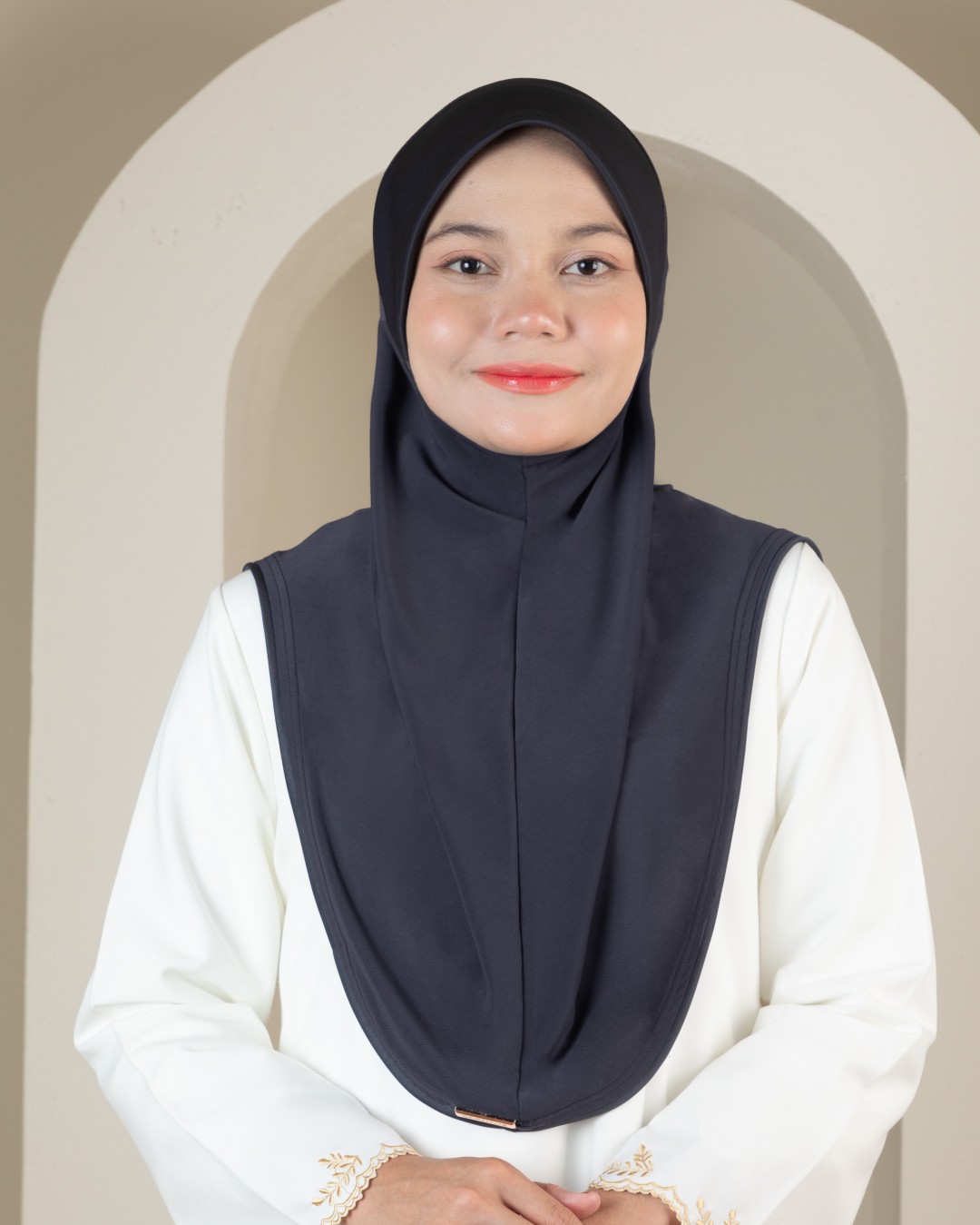 AZURA PLAIN SLIM CUT - ASP47 (NIGHT GREY)
