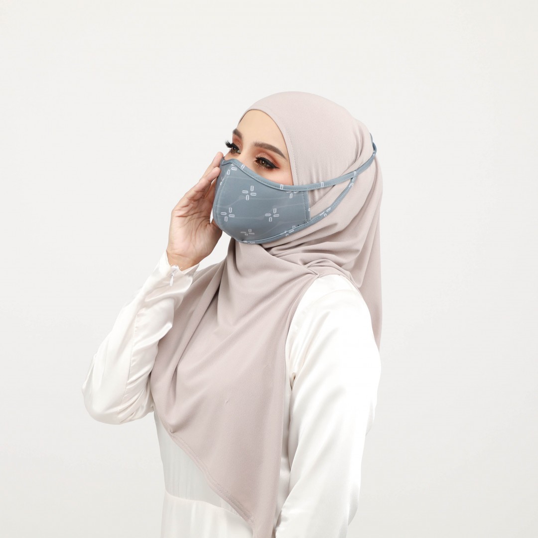 QAIRA FACEMASK - FK07 (GREY)