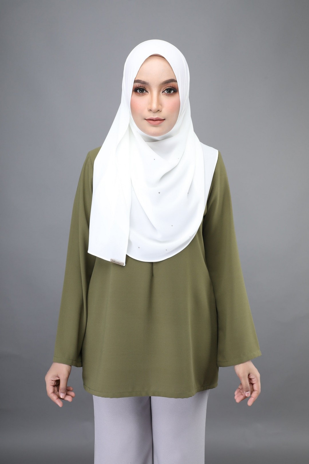 BLOUSE BETTY - BY11 (OLIVE)