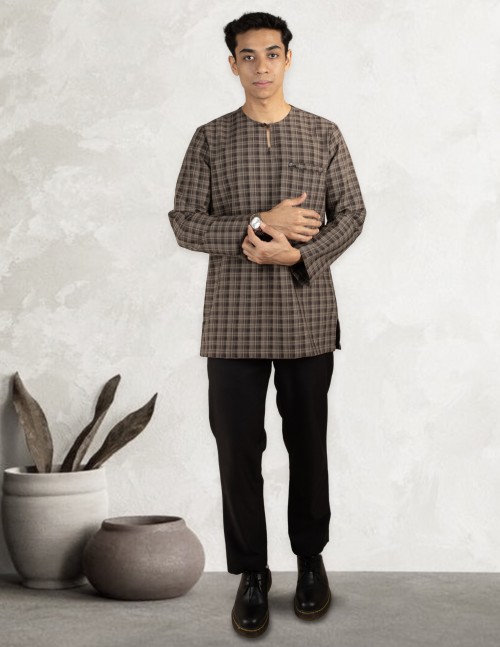 KURTA AMAR - KA04 RICH BROWN