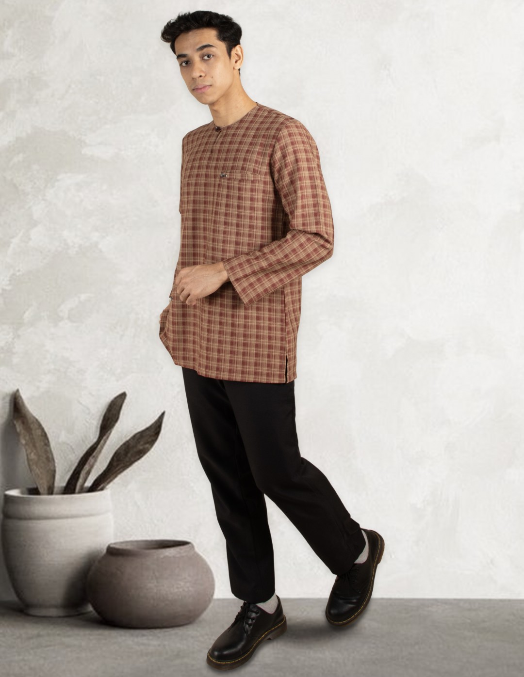 KURTA AMAR - KA03 RED BRICK