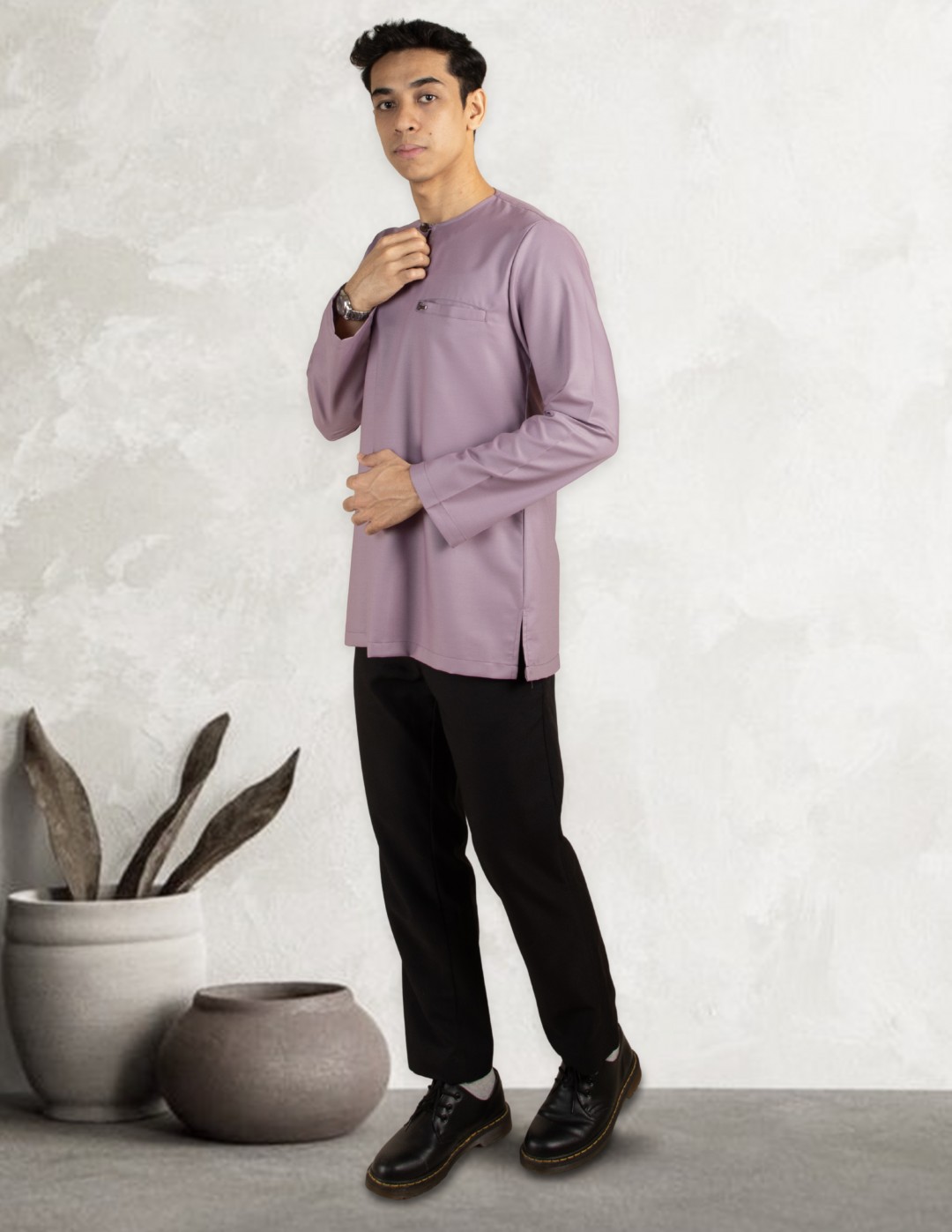 KURTA MALEEQ - EQ05 LILAC