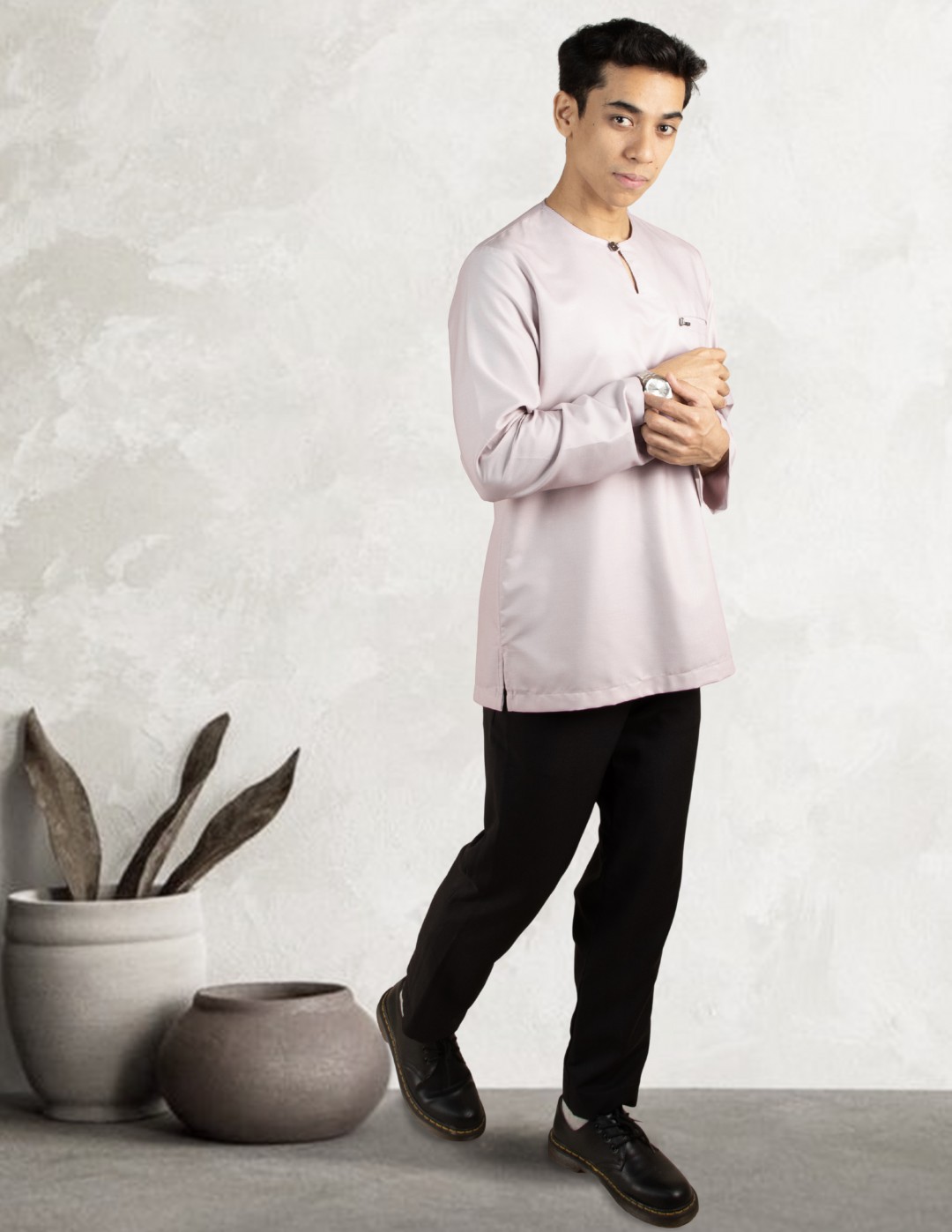 KURTA MALEEQ - EQ02 NUDE