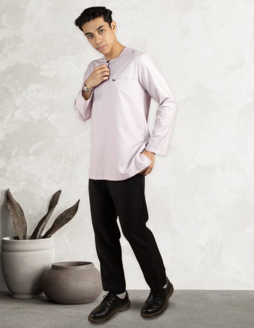 KURTA MALEEQ - EQ02 LIGHT PURPLE