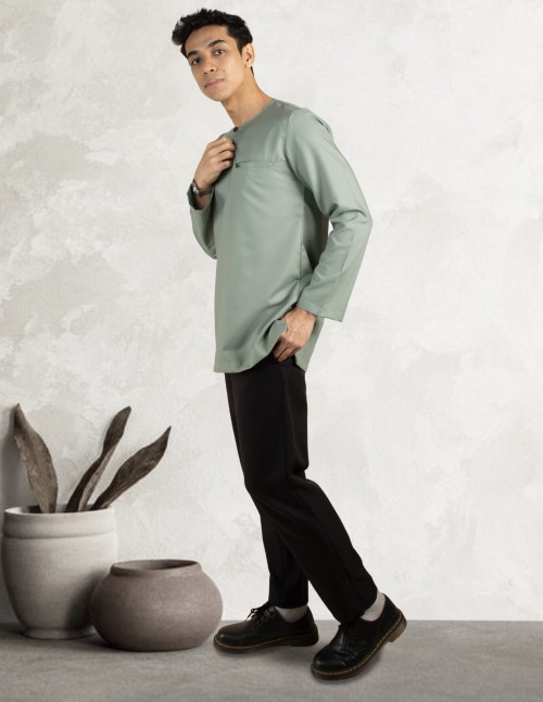 KURTA MALEEQ - EQ03 JADE GREEEN