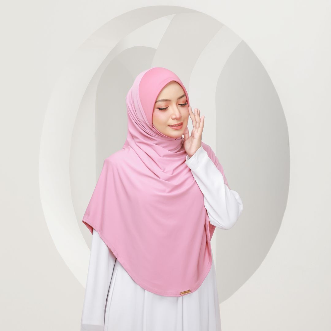 MARYAM TWIST PLAIN - ML04 (PINK)