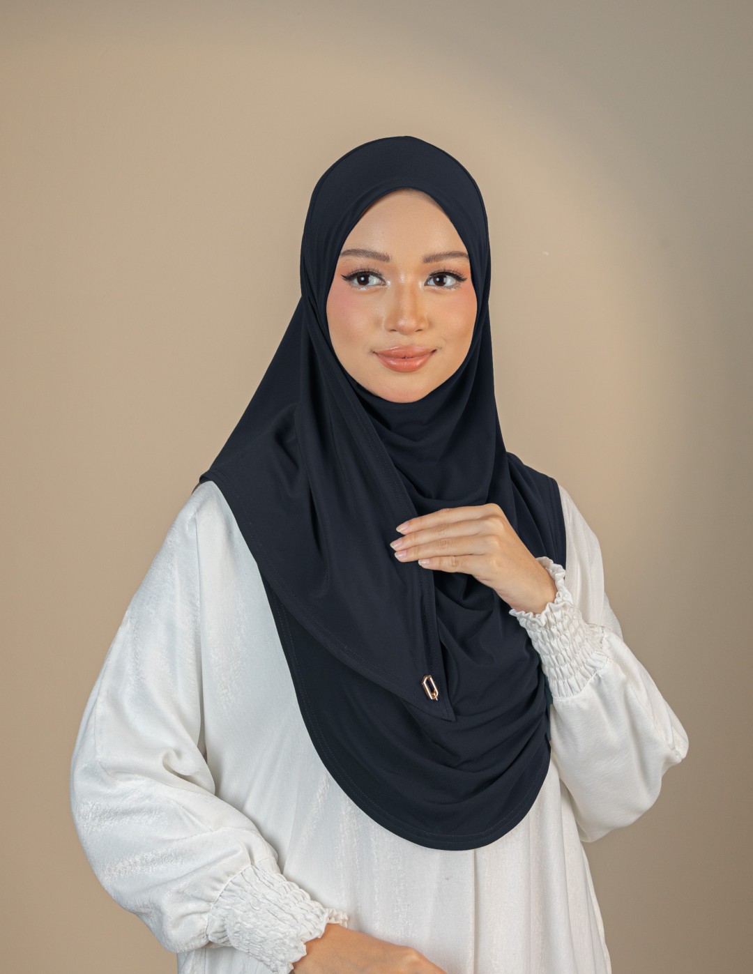 NISHA PLAIN : NIS24 (GUNMETAL GREY)