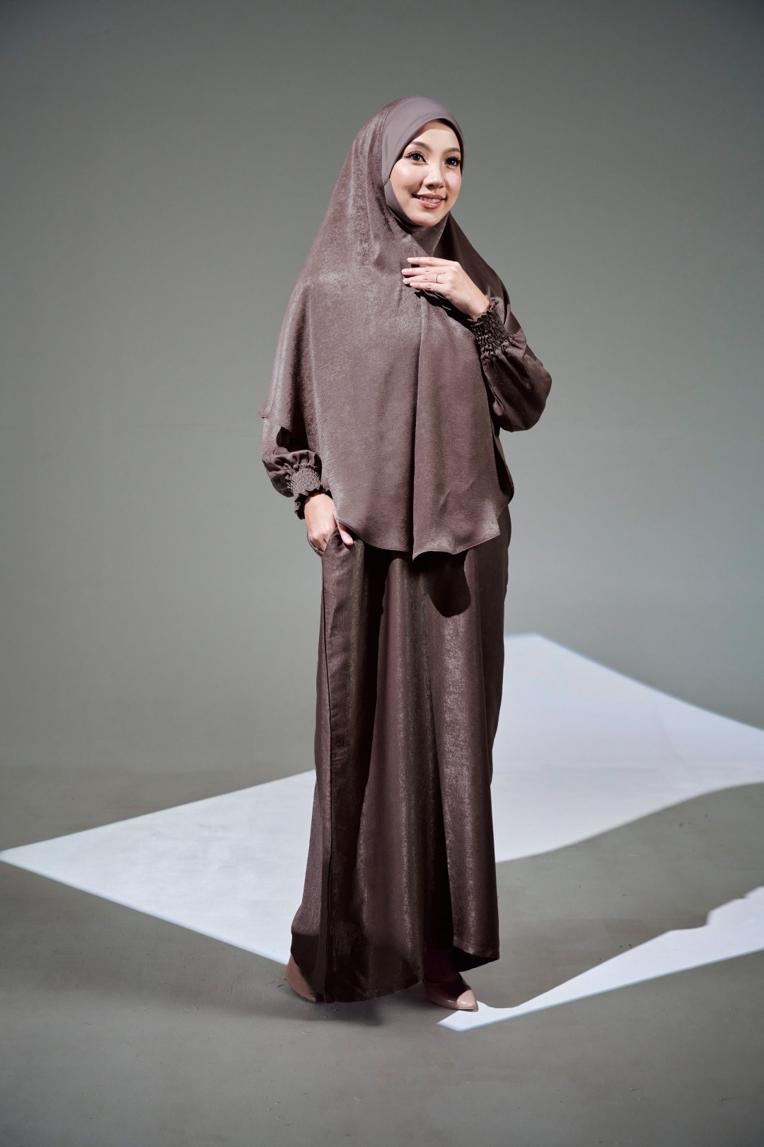 KAFTAN HELIZA - KFH06 (DUSTY PURPLE)