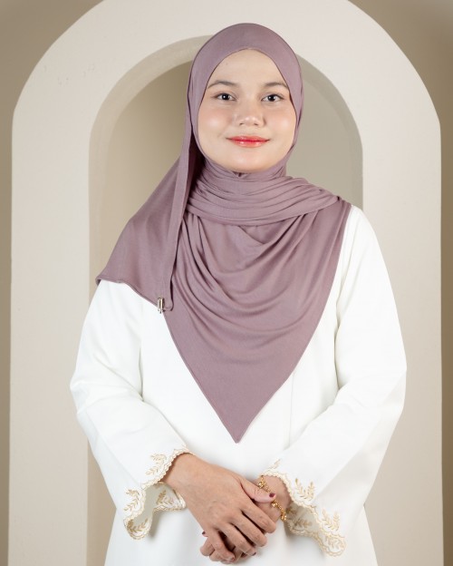 SHAWL COTTON - HT12 PUCE