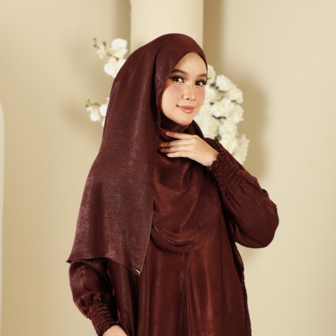 SHAWL HELIZA- SZ08 (MAROON)