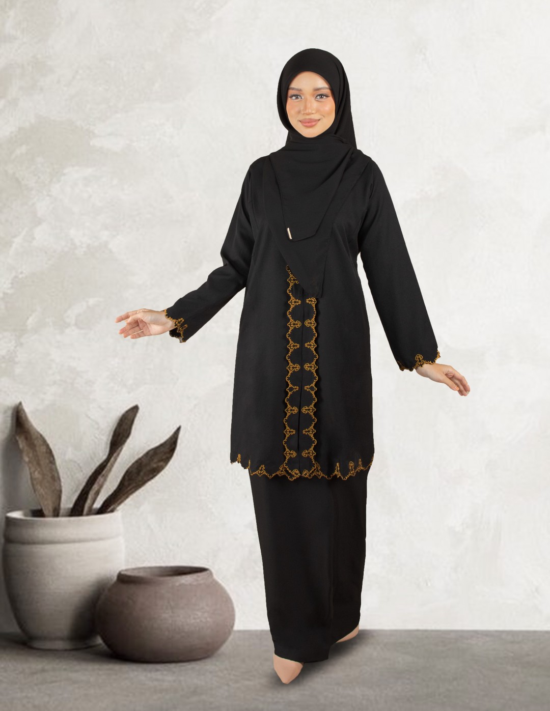 KEBARUNG MELISSA - MS07 BLACK