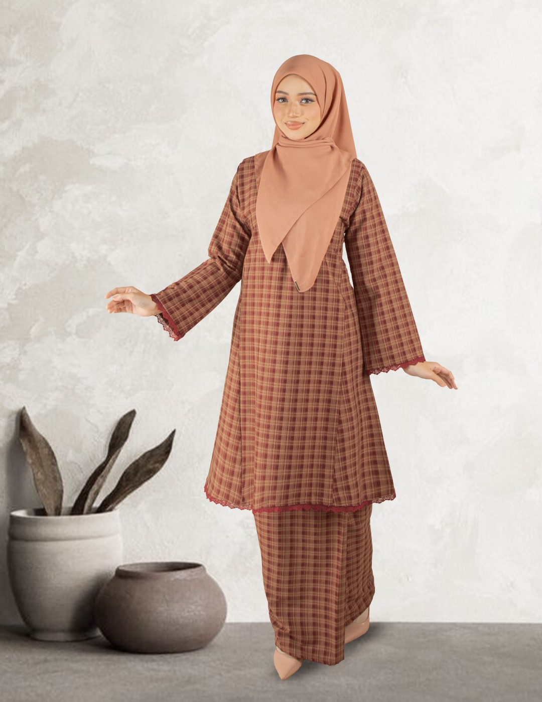 KURUNG AMIRA - RA03 RED BRICK