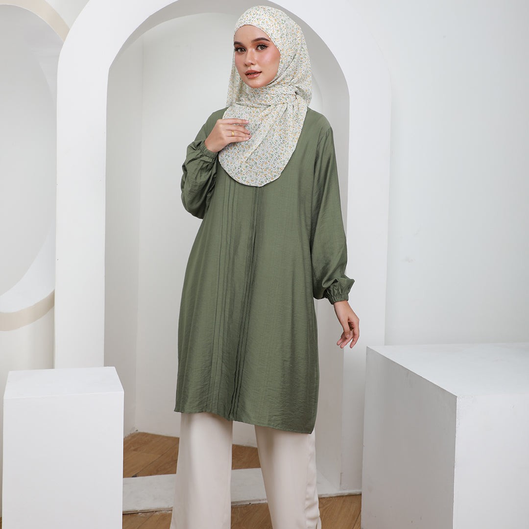 BLOUSE EILA - EL02(DUSTY GREEN)