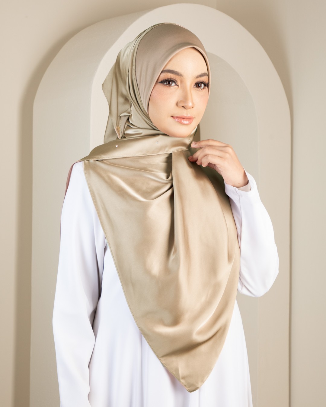 HANIS SATIN DIAMOND - HSD11 (PEANUT)