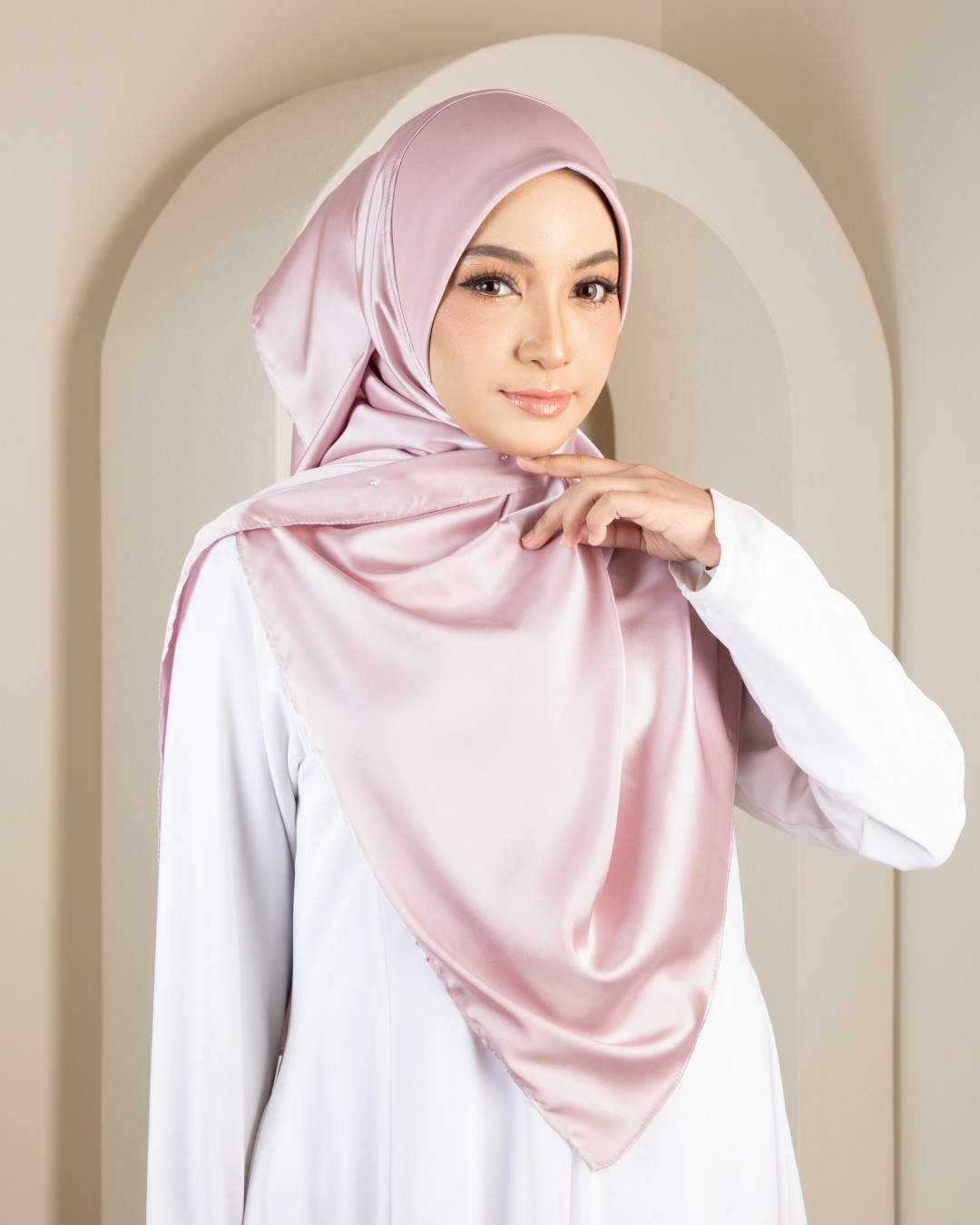 HANIS SATIN DIAMOND - HSD03 (OPAL PURPLE)