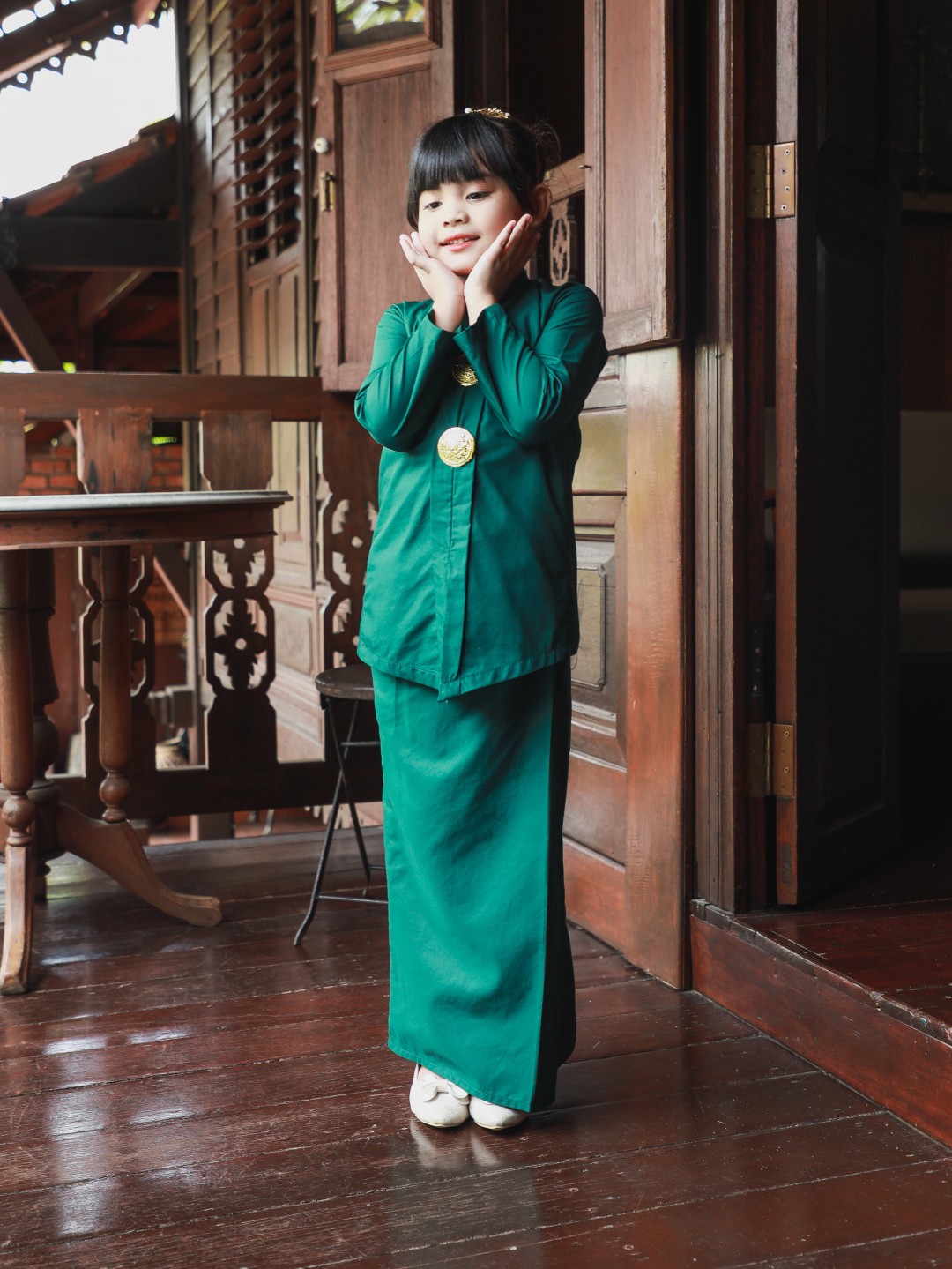 KEBARUNG SEROJA KIDS - SEK09 (GREEN)