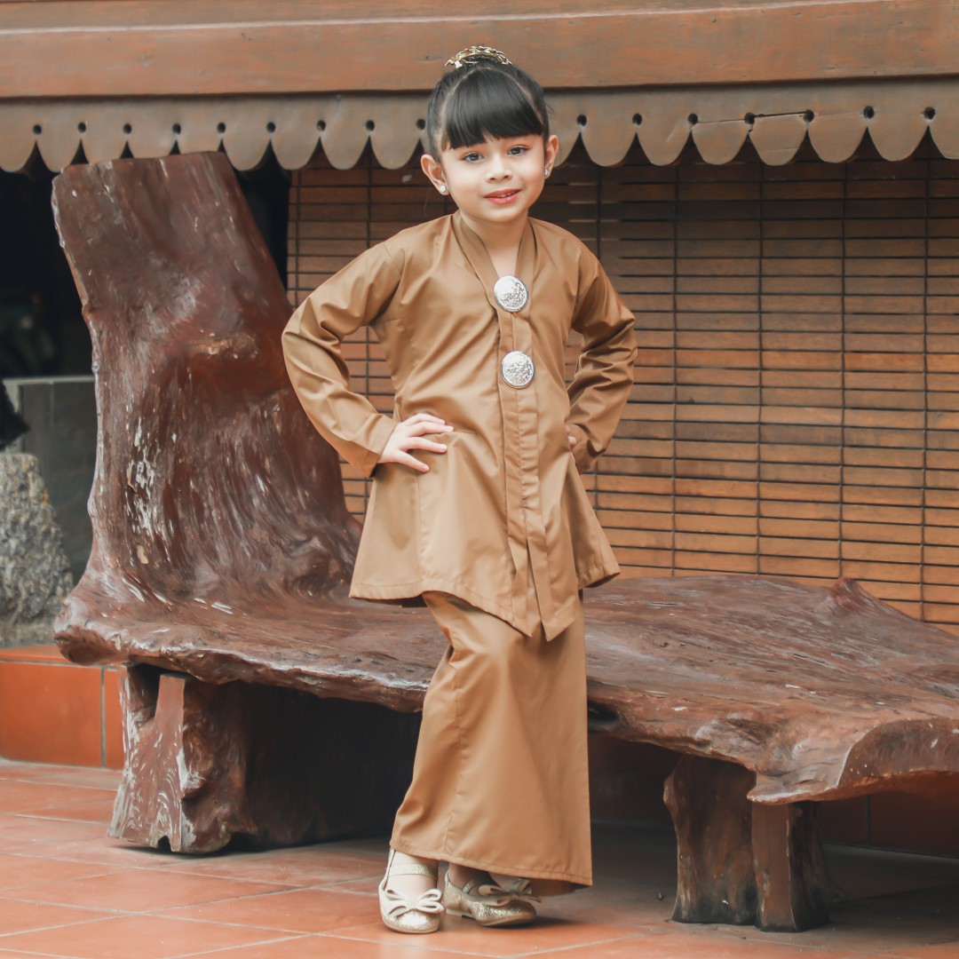 KEBARUNG SEROJA KIDS - SEK06 (BROWN)