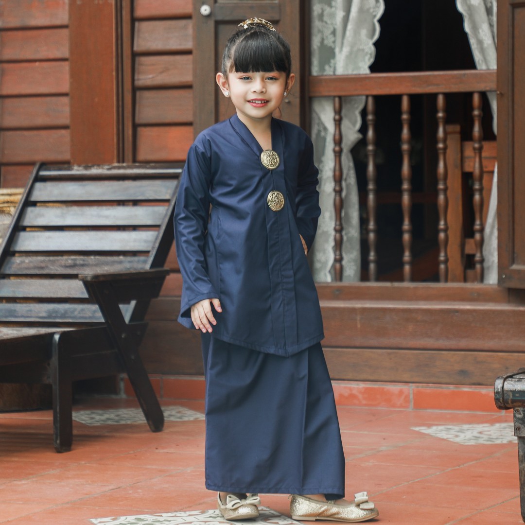 KEBARUNG SEROJA KIDS - SEK08 (DARK BLUE)