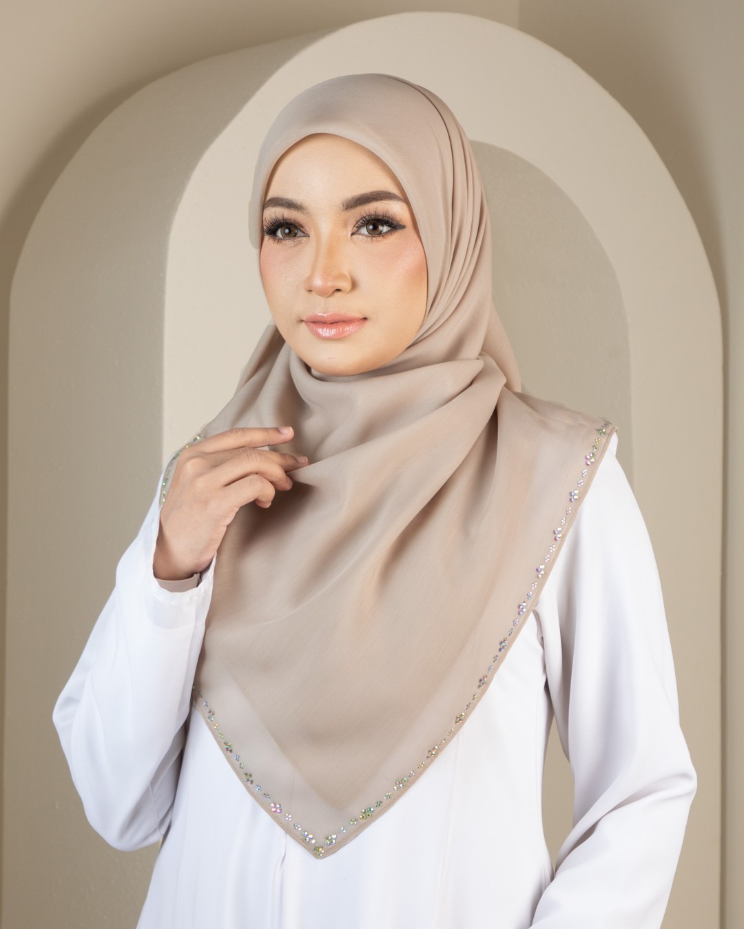 MARYA BORDER DIAMOND - MRV06(BEIGE)