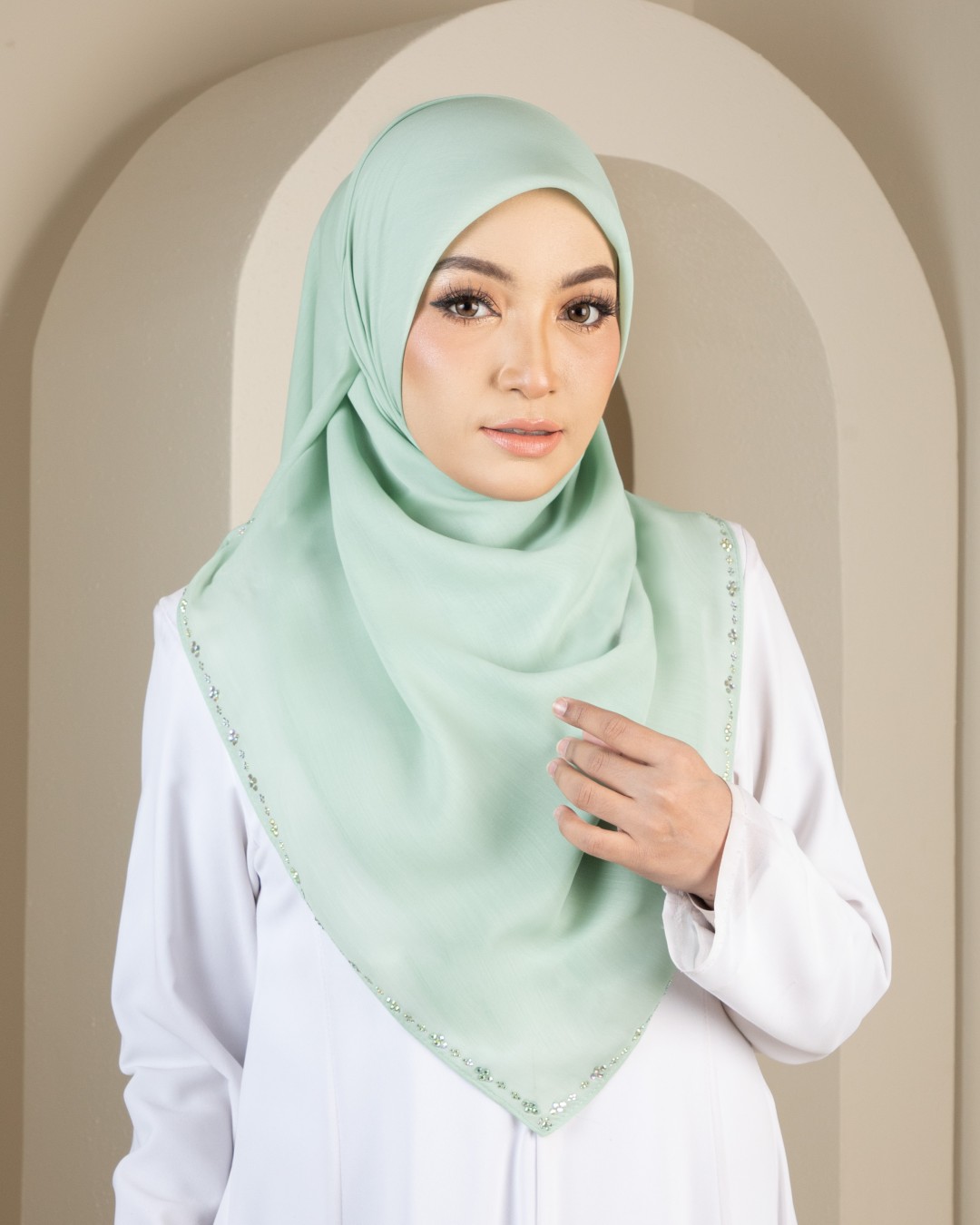 MARYA BORDER DIAMOND - MRV11(MINT GREEN)