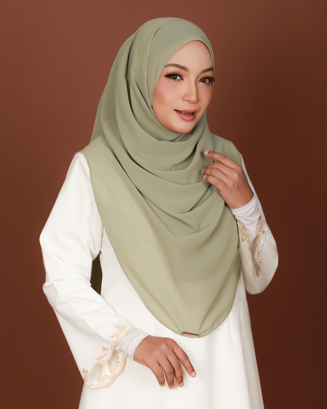 HUMAIRA PLAIN - HUP22 (SAGE GREEN)