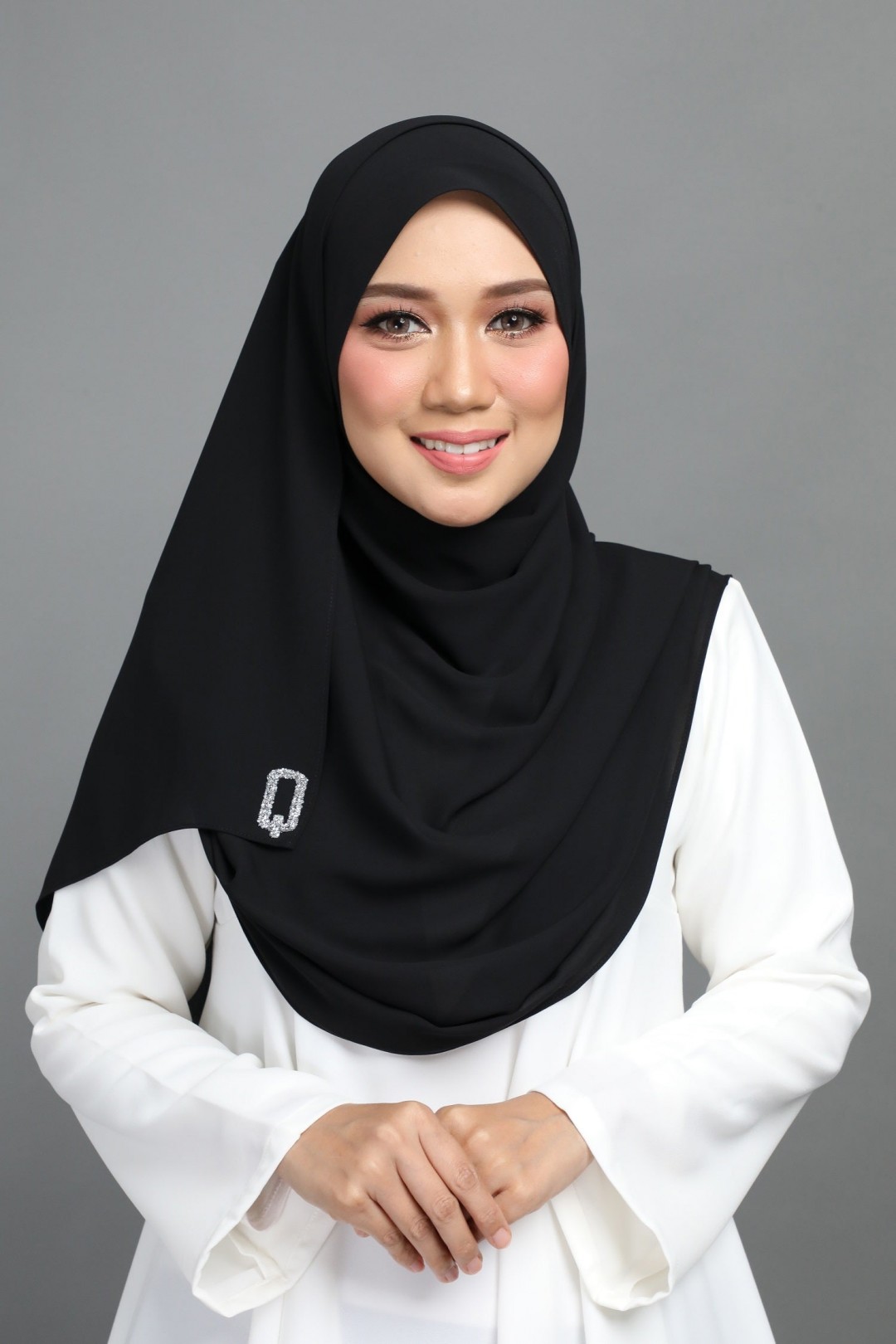 SHAWL Q - Q16 (BLACK)