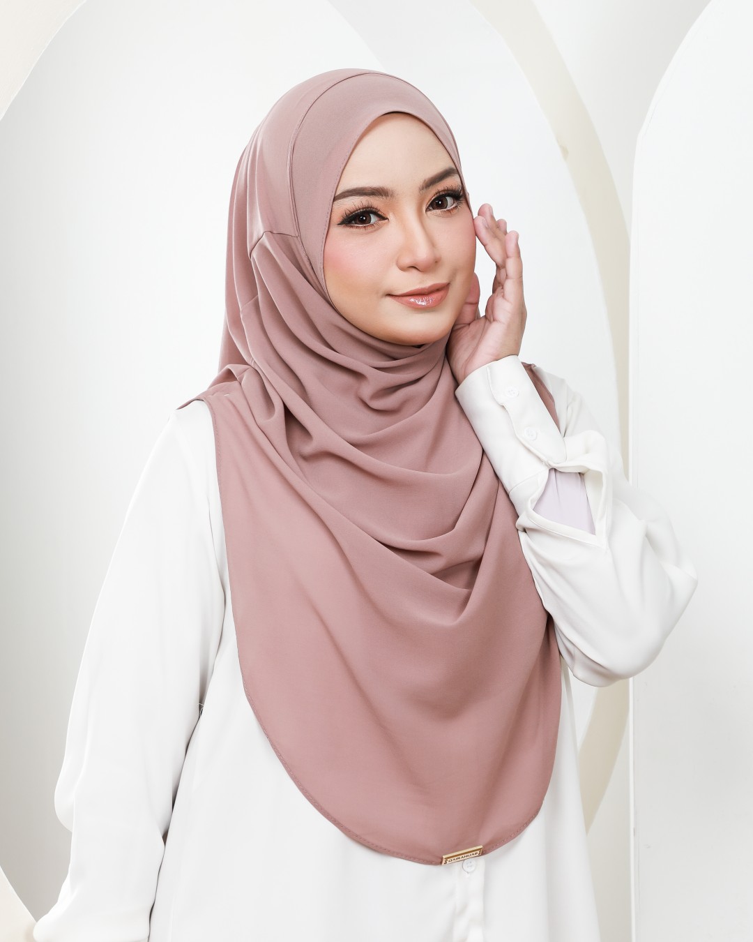 HUMAIRA PLAIN - HUP04 (DUSTY ROSE)