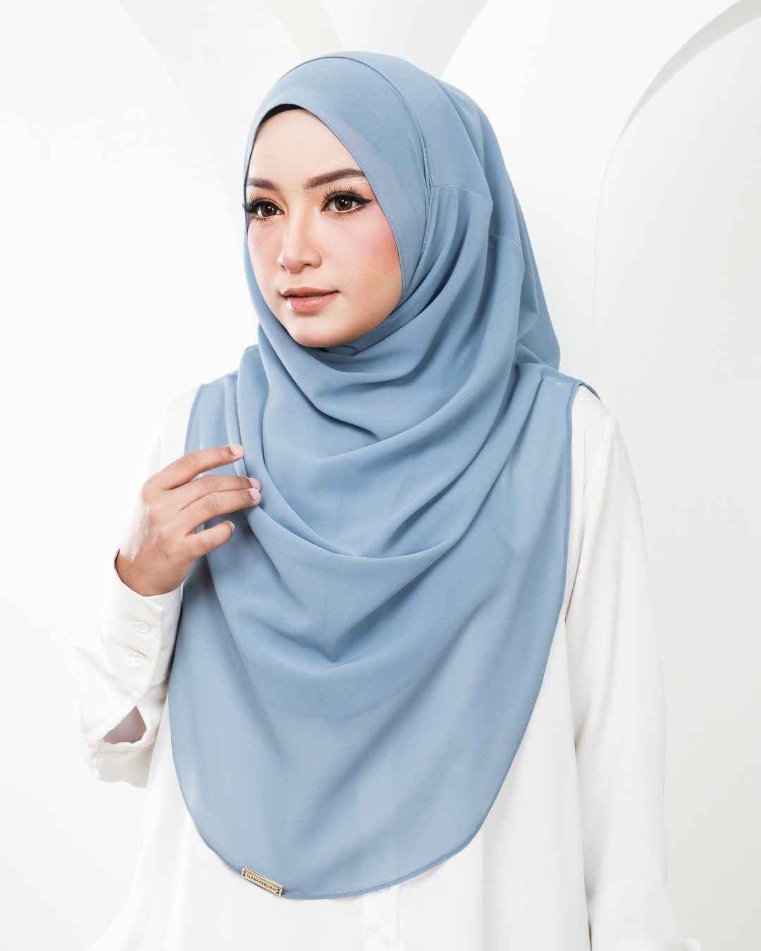 HUMAIRA PLAIN - HUP15 (LIGHT BLUE)