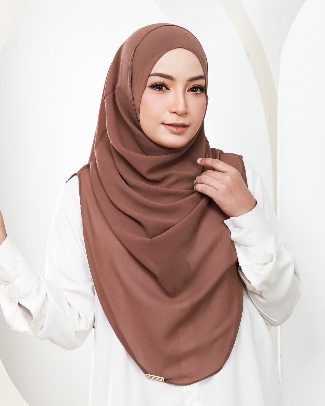 HUMAIRA PLAIN - HUP05 (CHOCOLATE)