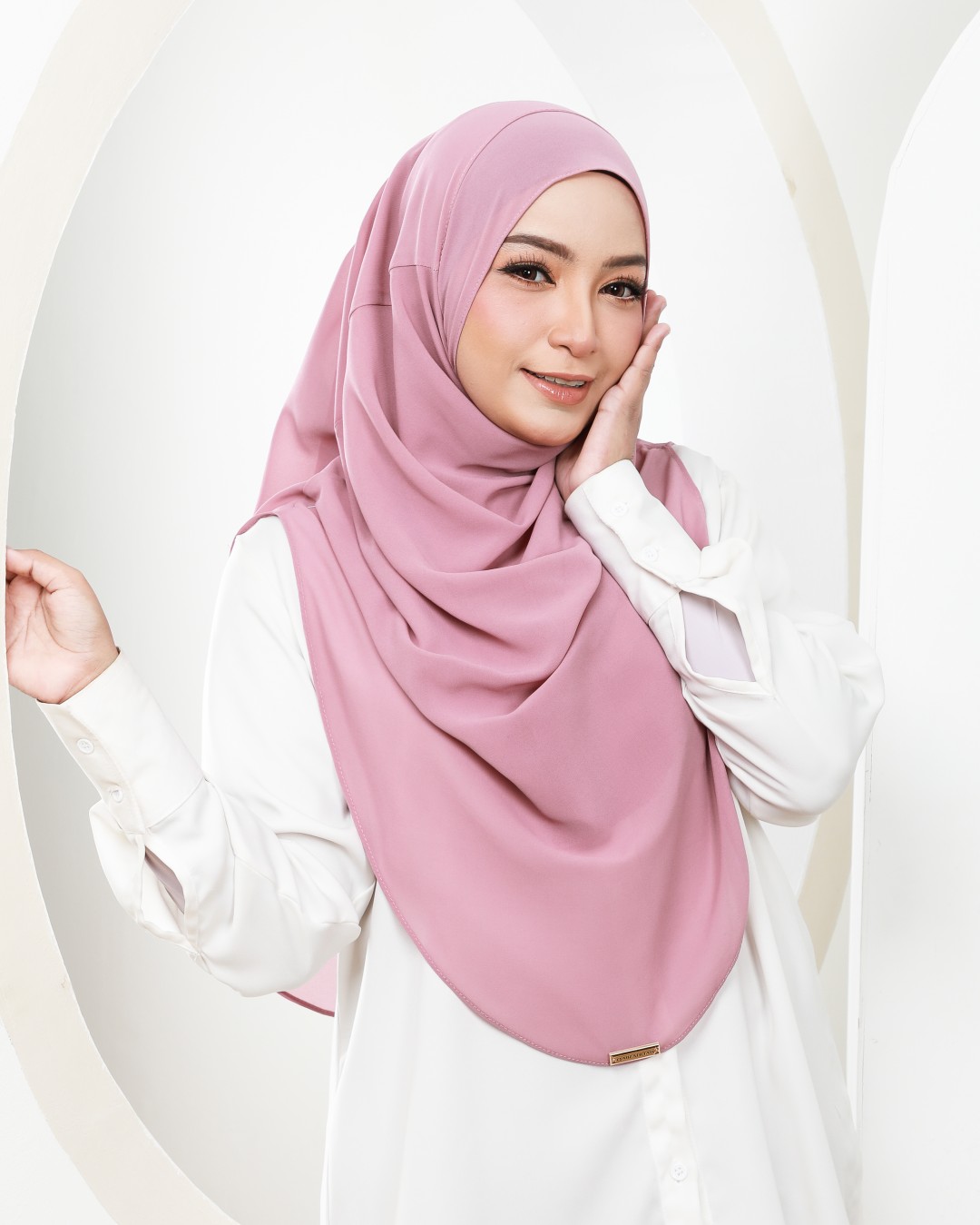 HUMAIRA PLAIN - HUP10 (LIGHT PINK)