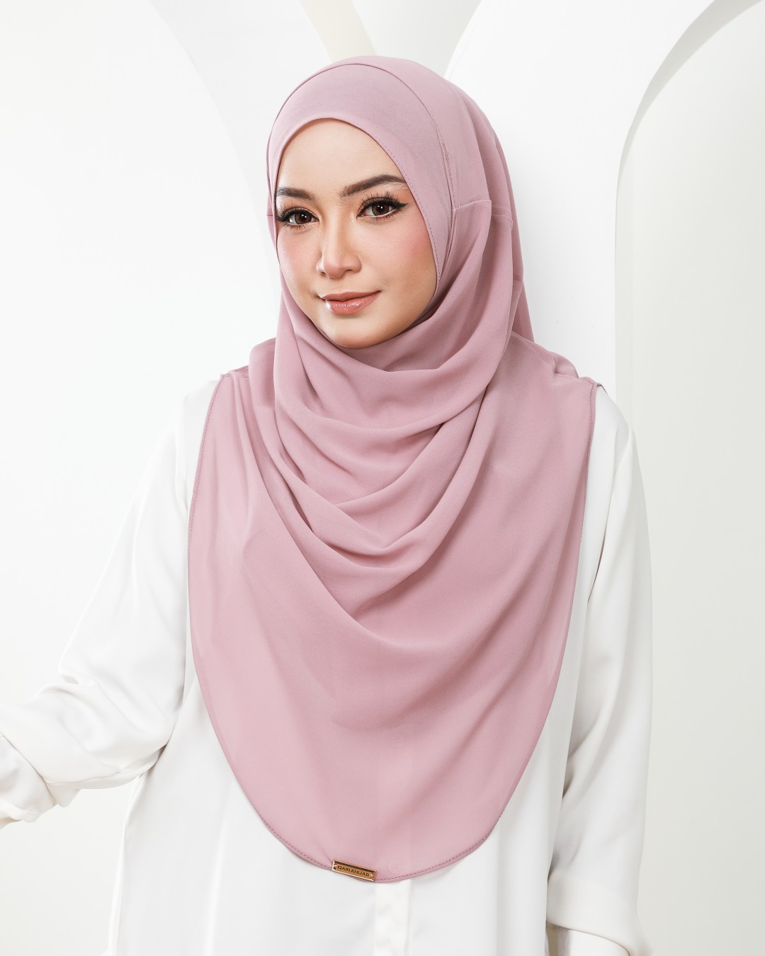 HUMAIRA PLAIN - HUP09 (DUSTY PINK)