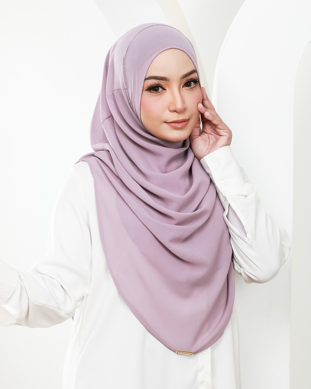 HUMAIRA PLAIN - HUP11 (DUSTY PURPLE)