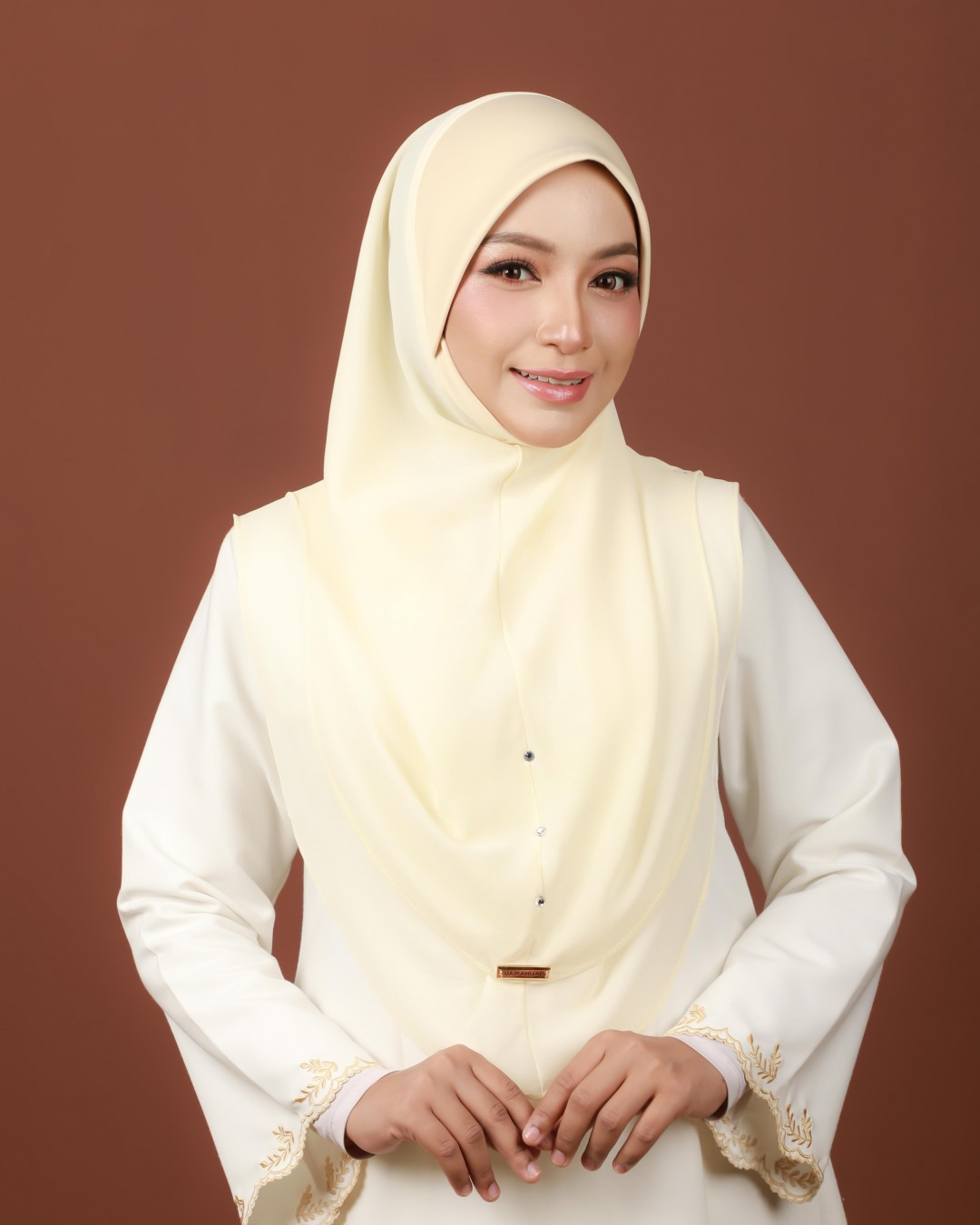 RAUDHAH PLAIN - RP01 (CREAM)