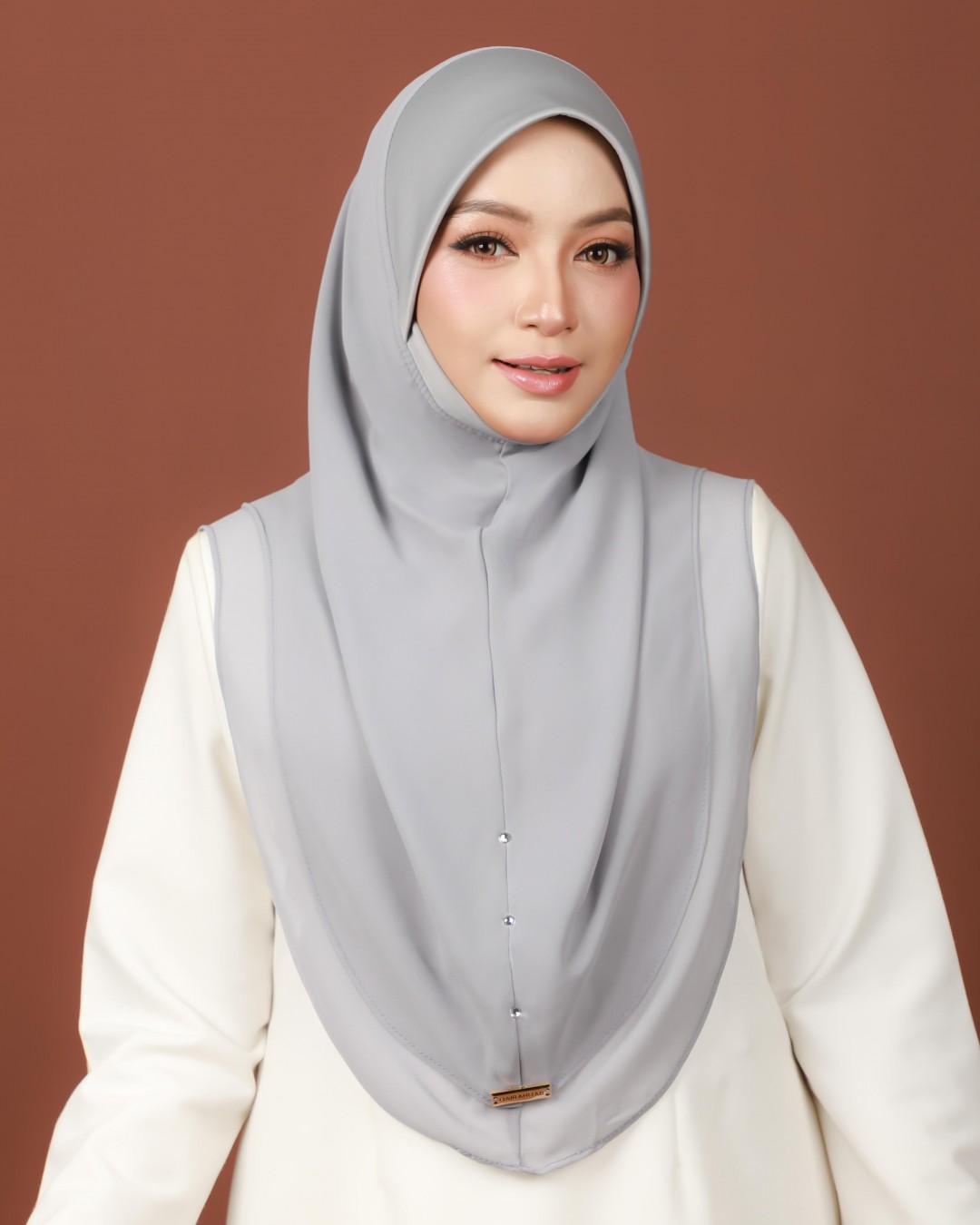 RAUDHAH PLAIN - RP03 (LIGHT GREY)