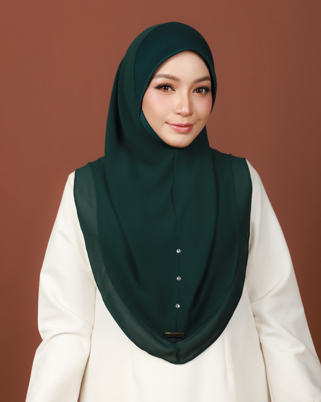 RAUDHAH PLAIN - RP14 (EMERALD GREEN)